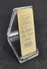 Handicraft Collection 1 oz 24k Gilded Credit Suisse Gold Bar Bullion mycket vacker affärsgåva med olika serier nummer3676730