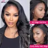 Ishow 4c Body Wave Affiners Baby Hair Lace Wigs 13x4 HD Lace Front Human Hair Wigs Adges Pinky Wig Natural Hirline Wig pour femmes