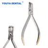 Ortodoncia cortador de extremo distal de altura dental de alambre de alambre soporta quitamillo remier de aluminista