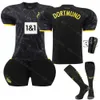 2324 Dortmund Away Black 11 Royce 9 Ale 22 Bellingham New Set