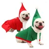 Abbigliamento per cani abiti natalizi per cuccioli di cuccioli Accessori per cani da cucciolo compagno di costume alla moda in pelliccia di abbigliamento in pelliccia chihuahua Yorkshire