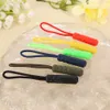 10Pcs/lot Zippers Pull Head PVC End Fit Rope Tag Replacement Clip Broken Buckle Fixer Suitcase Bags Tent Backpack Zipper Cords