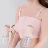 BH Handfree BH für schwangere Frauen elektrische Brustpumpe zum Stillen ohne Stahlring kann eingestellt werden, um Milch zu saugen