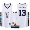 Giovani per bambini Basketball Jersey grandi dimensioni set di allenamento traspirante rapido e shorts Nome Numero sponsor logo