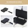 Sand Pan Practical Cookware Portable Camping Grill Home Frying Tray Aluminum Kitchen Breakfast Sandes Maker y240407