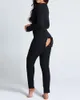 Women's Pants Open Crotch One-Piece Pajamas V-Neck Home Clothes Sleepwear