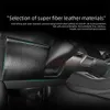 Navutual för Tesla Model Y 2020 - 2023 Bildörrhandsklåda under instrumentpanelen Anti Kick Pad Side Edge Film Protector Stickers