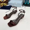 Kleding schoenen elegant hoge hak sandalen zomer satijnen materiaal topdelly vakmanschap vrouwelijk verschijnen wit square square teen damespompen