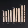 with Holes Wooden Wax Core Holder for DIY Candle Supplies Aromath Candle Making 5/20/30 Pcs Wood Sticks Wick Centering Device