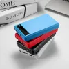 DIY 6*18650 Power Bank Case External 5V 2A Battery Charge Storage Box Shell Micro USB Type C For Charging Mobile Phones Portable