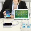 Несколько USB Charger PD 30W Тип C быстро зарядное устройство быстрое зарядное устройство Power Adapter 3.0 Зарядное устройство UK EU US Plug Mobile Phorge Зарядное устройство