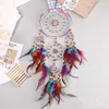Tapestries Creative All Handmade Five-ring Dream Catcher Pendant Living Room Bedroom Decoration Wall Hanging Beautiful Ornament