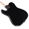 Câbles tl guitare électrique massif de basswood basswood 6 cordes guitare 39 pouces guitare en bois noir couleur électrique guitarra