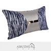 Poduszka niebieskie szare pokrowce do sypialni złota guziki poduszki nowoczesne proste sofa s 30x50 cm
