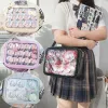 Meninas do ensino médio japonês Bolsas de crossbody Bolsas Pu JK Itabag Mulheres novas 2023 Bolsas de couro ITA Bolso Bolso