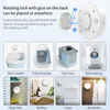 ROJECO 4000mAh Cat Litter Box Deodorizer Smart Cat Odor Purifier For Dog Automatic Pet Toilet Air Purifier Cat Litter Deodorant