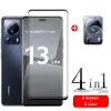 Xiaomi için 13 Lite Cam Mi 13 Lite Temperli Cam 9H Tam Kapak MI 11 12 13 Pro Lite 12x Cam için