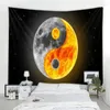 Tapissries Bohemian Sun and Moon Tapestry Wall Hanging Art Covering Lion Mandala Home Decora