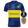 2024 Boca Juniors Soccer Courseys 3rd Kids Kit Varela Zeleballos Villa Full Kit 23 24 25 Cabj Camisa de Futebol Footbool Shirt Home Away White Yellow Maradona Roman