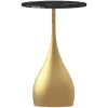 Dali Rock Slab Metal Craftsmanship Nonenza semplice Vase Vase Vaso Commettitore ad alto carico Design del bordo moderno