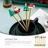 Spoons Ice Cream Long Handle Stainless Steel El Household Cake Beverage Decorative Coffee Mixing Tableware