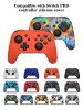 DATA FROG-funda de silicona suave para Switch Pro Gamepad, cubierta protectora de piel para Switch Pro, Joystick