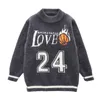 Children's Sweaters Baby Boys Pullovers Autumn Winter Long-sleeved Round Neck Knitted Bottoming Shirt Little Boy Sweater FY11181