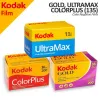 كاميرا Kodak ColorPlus 200 /Ultramax 400 /Gold 200 Color Print 35mm Film 36 التعرض لكل لفة ملائمة لـ M35 /M38 /H35 Camera 2025 Year1