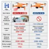 Drones L900 Pro Se 4k HD Двойной камеры беспилотники визуальные препятствия предотвращение бесщеточного двигателя GPS 5G Wifi RC Dron Professional FPV Quadcopter