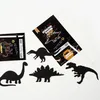 8Pcs/Set Animal Bookmarks Scratch Drawing Paper Magic Scratch Art Kids Drawing Book Creative Card Stickers Educational Toys
