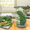 Tuindecoraties Outdoor Broccoli Frogs beelden gepersonaliseerde ambachten bureau decor voor tv -kasten bureaus