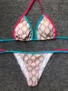 Bikini ontwerper zwemkleding dames badmode sexy zwempak vrouwen baden zwempak pakken pakken bikinis sex lage taille mode driehoek geprinte patroon zwembadfeestjes sets