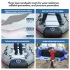 1,75 ~ 3,6 m aufblasbare Flusssee Lake Dinghy-Boot mit Luftdeck-Set-Fischerei Kajak Floß Sportboot Kleidung-resistent