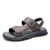 Sandals Chaussures de plage décontractées pour hommes conduisant paresseux pour hommes Sandalias de extérieur sandali uomo estivi sandalen heren extérieur