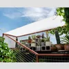 55% schattieren weiße Sonnenschattennetz Outdoor-Pflanzen Schuppen Sonnenschutz Schatten Mesh Cover Garten Pergola Markisen Anti-UV-Autoschattierungen