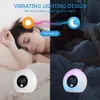 10W Bluetooth -högtalare Färg LED -nattljus med justerbar väckarklocka Display Musik Sleep Light 5.0 Bluetooth -högtalare