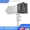 コネクタシリコンフェンダーAD200PROPC AD200PRO AD200屋外フラッシュライト写真アクセサリーの保護ケース