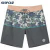 Surfcuz Мужские винтажные шорты 2 растягивания плавания Slight Trunks Легкие пляжные борторы серфинг ретро -плавать шорты для мужчин