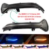 LED BLACK Dynamic Turn Signal Light Mirror Miroir clignotant pour BMW 3er G20 G21 G28 G2X 2019 2020