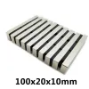 N35 100x20x3 100x20x5 100x20x10 Rechteck -Quadrat -Neodym -Stab Motor Block Starke Magnete Seltenerd Magnete Suchmagnet Magnetisch
