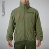 Vaguelette Men's Warm Military Tactical Jacket WindProof Sport Fleece Army Jacketsコート