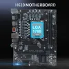 Материнские платы H610 Настольная компьютер Материнская плата DDR4 MICRATX MICRATX MEMOMER до 64 ГБ DDR4 SDRAM SUPPLE