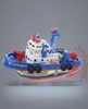 Electric Boat Children Marine Rescue Toys Navigation Warship Toy Birthday Gift 2012045360493