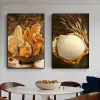 Picture of Bread Reproduced Poster Canvas Printed Picture Room Art Aesthetic Wall Decor of Kitchen Bakehouse Bakery Decoration