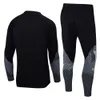 Herfst en winter volwassen kinderen studenten voetbal training kleding half ritssluiting buiten sportset groep aankoop