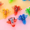 20pcs Yaratıcı Mini Araba Erkek Çocuk Çocuk Plastik Şeffaf Çekin Araba Küçük Uçak Oyuncakları Parti Eğitim Doğum Günü Hediyeleri