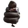 Simbok Funny Inflatable Costume for Cosplay Party Halloween Christmas Carnival Poop Clothing Suit Adult Men Women