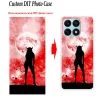 Anpassade telefonfodral för Honor X8A X8 5G X6 Cover DIY Design Photo Picture Imagen Fundas för Honor 70 Lite X7A Silicone Case