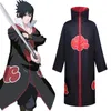 Naruto anime akatsuki cos vêtements naruto sasuke anime cape autour de uchiha itachi vêtements akatsuki windbreaker hommes et femmes