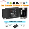 V1.5 WiFi ELM327 Codice automobilistico Reader nel telefono Codici di errore Android/iOS ODB2 Spostamento per telefono App gratuita OBD2 Mini Scanner auto WiFi ELM327